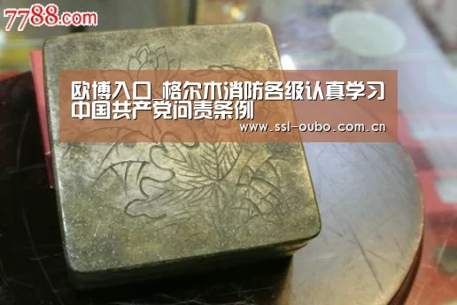 欧博入口_格尔木消防各级认真学习中国共产党问责条例(图4) 欧博入口